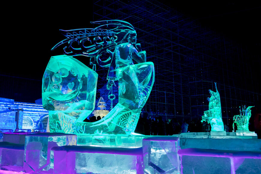Харбинский фестиваль ледяных скульптур