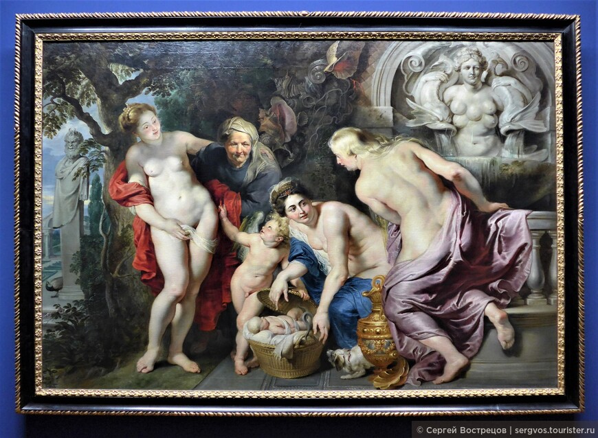 Нахождение младенца Эрихтония.
Питер Пауль Рубенс, ок. 1616
