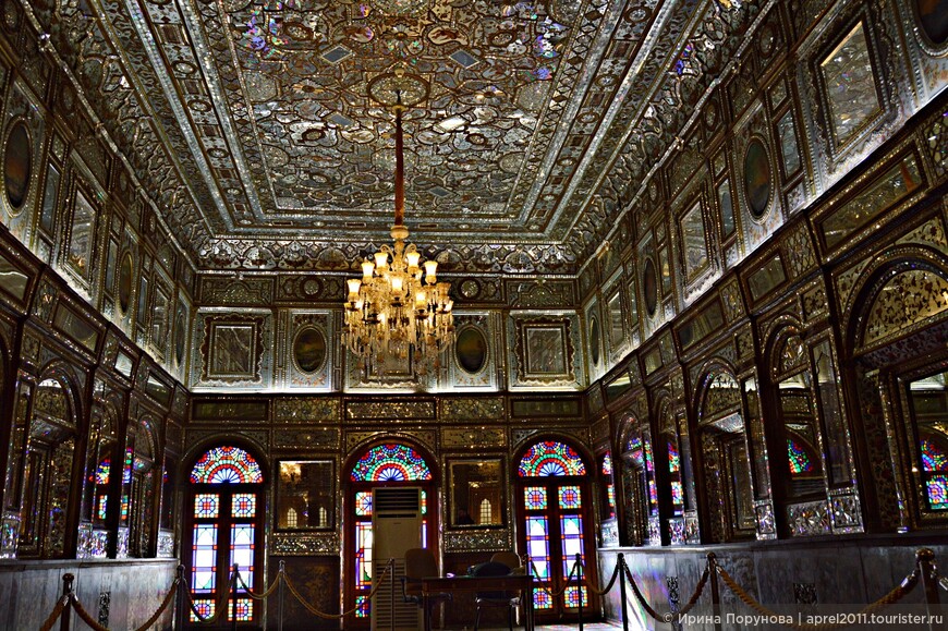 Коронационный зал во дворце Голестан