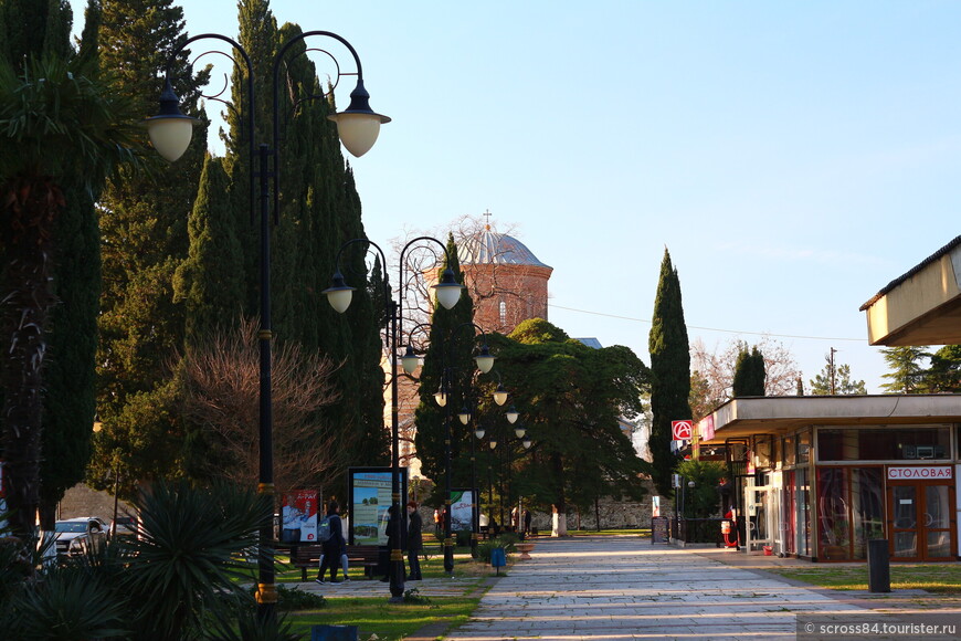 Абхазия в январе. Пицунда