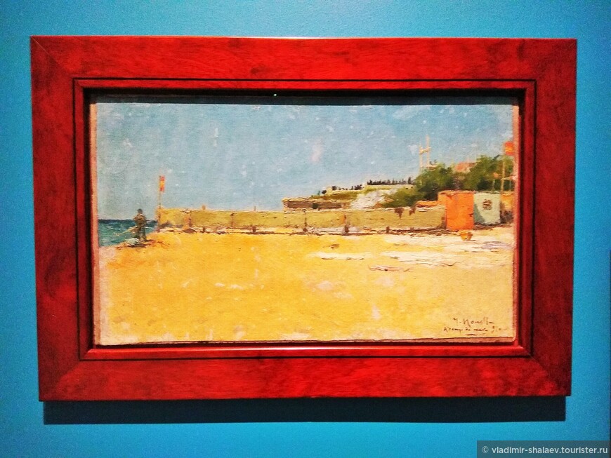 Изидре Нонель. Пляж в Аренс-де-Мар (1891 г.)