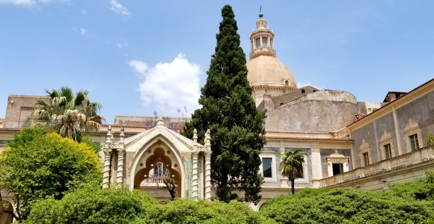 Монастырь бенедиктинцев в Катании