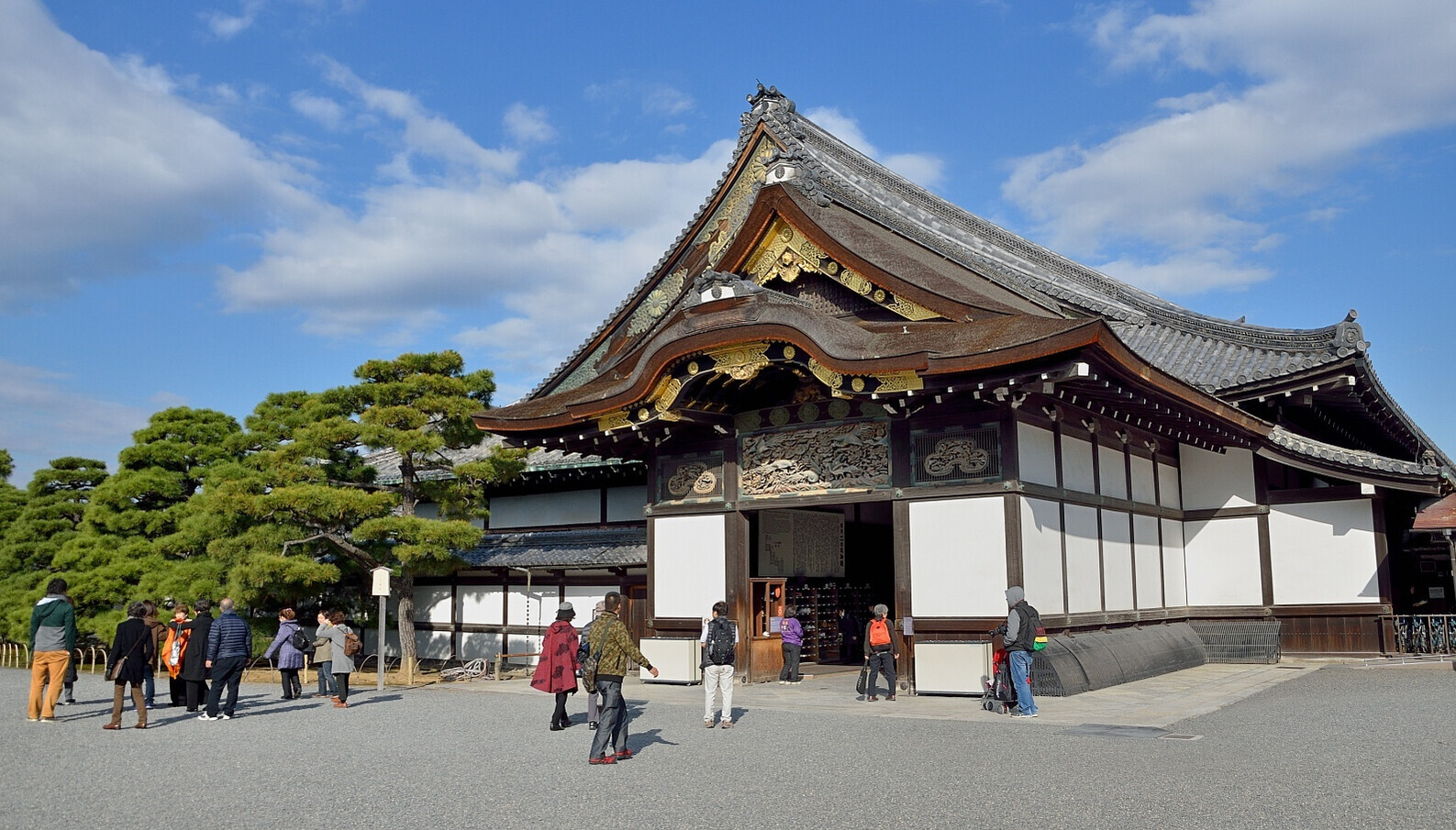 Замок Нидзё, Киото — дворцы, сады, отзывы, цены, сайт, часы работы, какдобраться