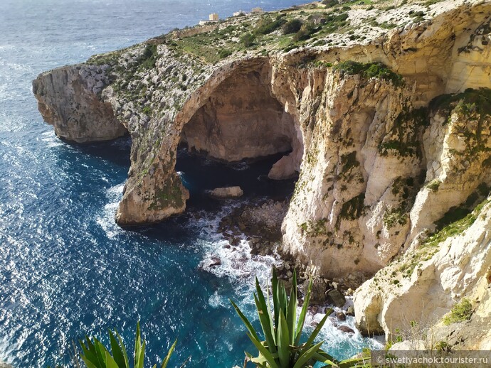 Декабрьская Мальта — дикая красота Blue Grotto 