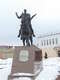 Памятник правителю Полоцкого княжества (10-11 века) - Всеславу Брячиславичу. 