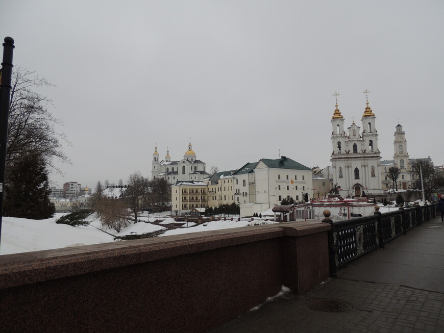 Октябрьский мост через реку Витьбу. 