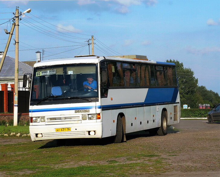 Автобус Воронеж — Бутурлиновка