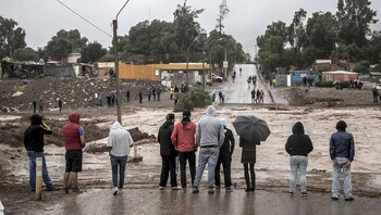 В ряде районов Чили объявлен режим ЧП из-за наводнений