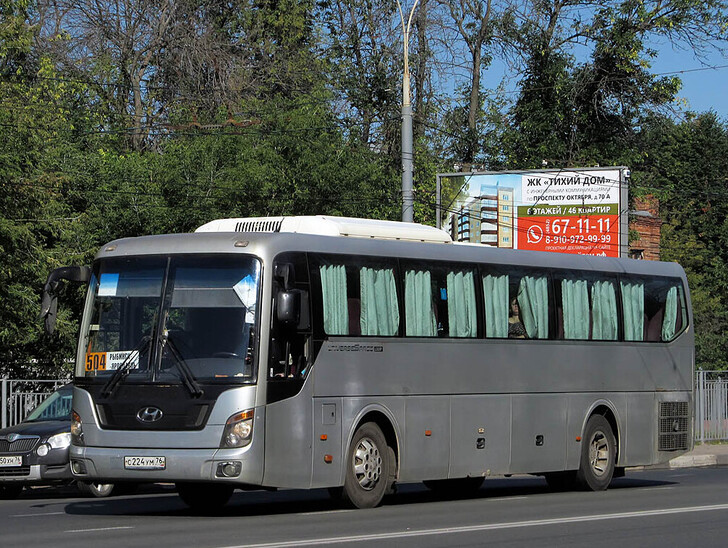 Автобус Ярославль — Рыбинск