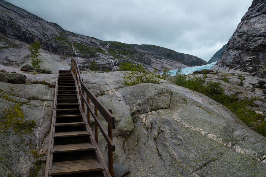 Ледник Юстедальсбреен (Jostedalsbreen)