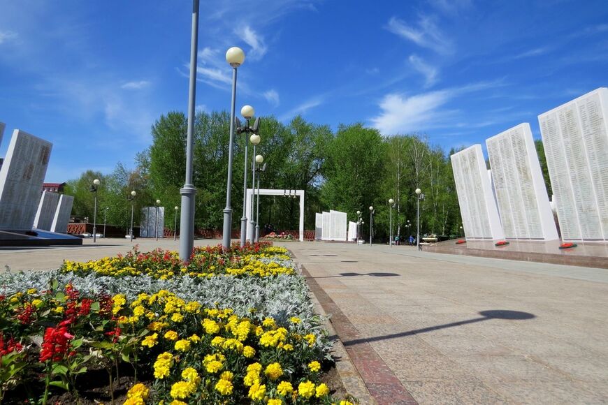 Площадь Памяти в Тюмени