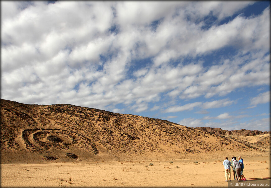 Алжирская Сахара, день пятый — прощальный закат в пустыне 