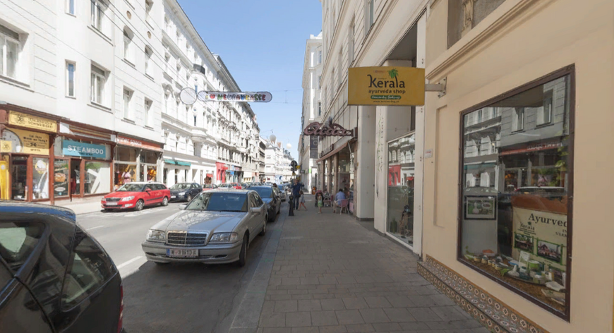 Улица Нойбаугассе<br/> (Neubagasse) в Вене