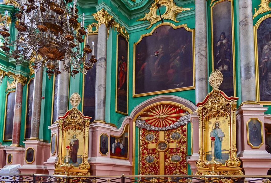 Иконостас в церкви Святого Духа в Вильнюсе