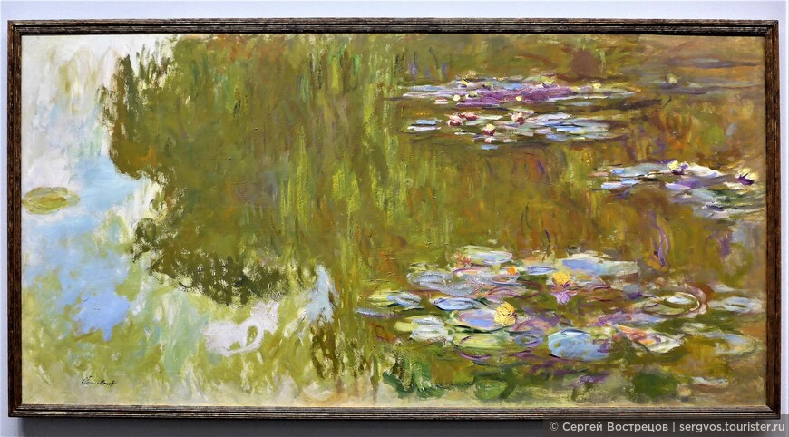 Пруд с водяными лилиями.
Клод Моне, 1917-19.
Альбертина, коллекция Батлинер
