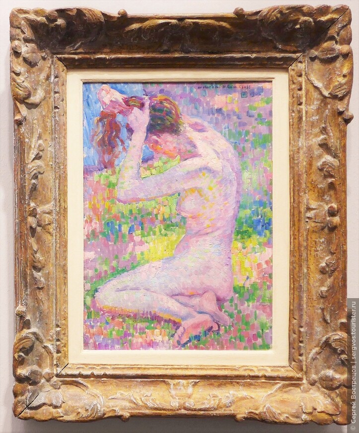 Сидящая обнаженная.
Тео ван Рейссельберге, 1905.
Альбертина, коллекция Батлинер.
