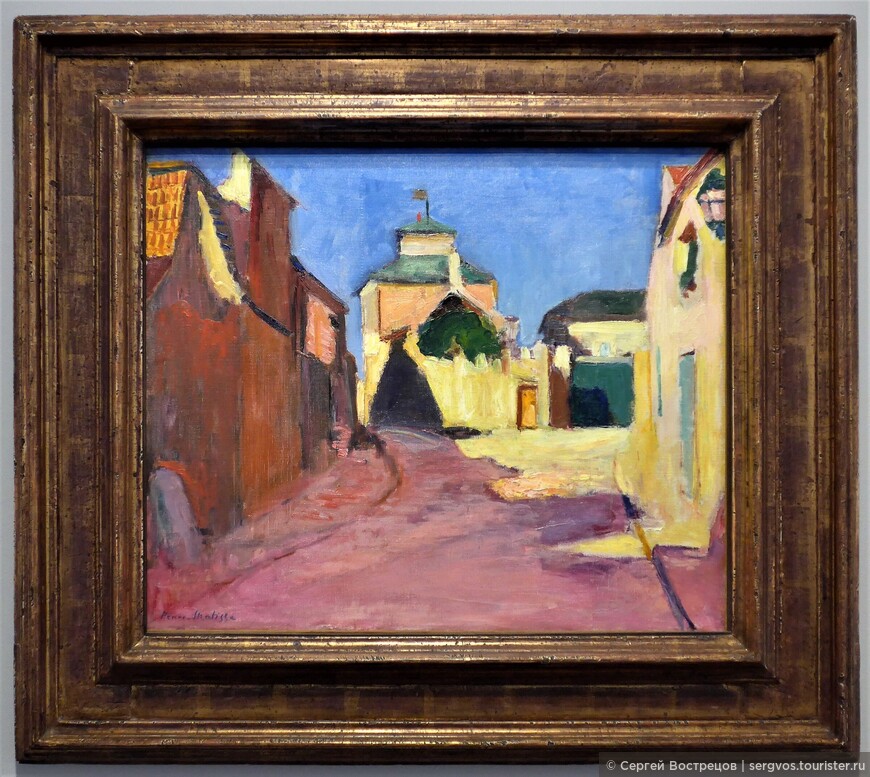 Улица в Арсей (Street in Arceuil).
Анри Матисс, 1903/04.
Частная коллекция, Европа
