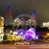 Пламенные Башни, площадь Флага, Порт Баку
