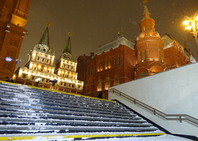 Лед и снег, Москва-Париж