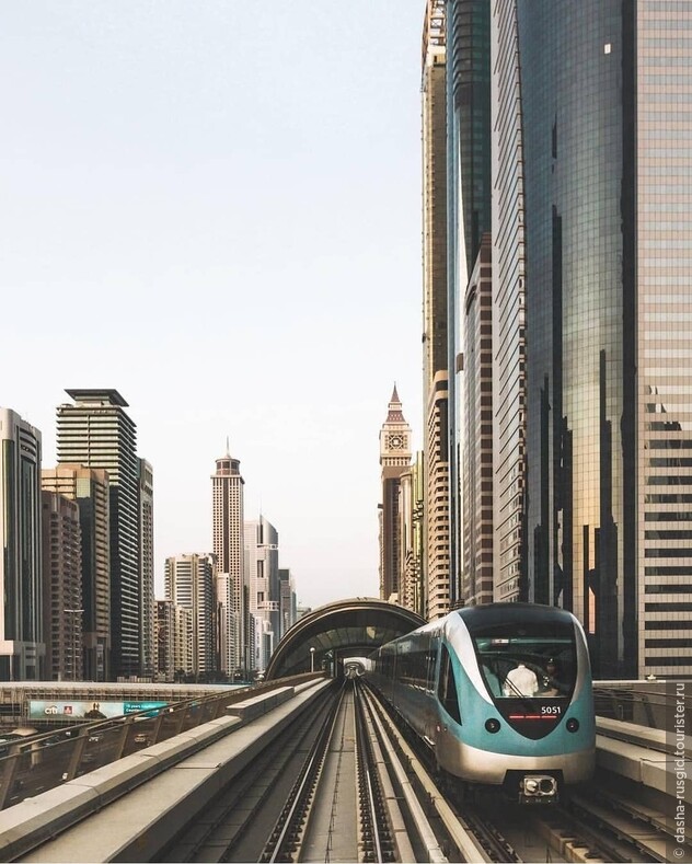 Гайд по метро Дубая