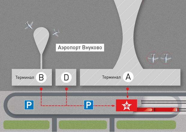 Как добраться до аэропорта Внуково