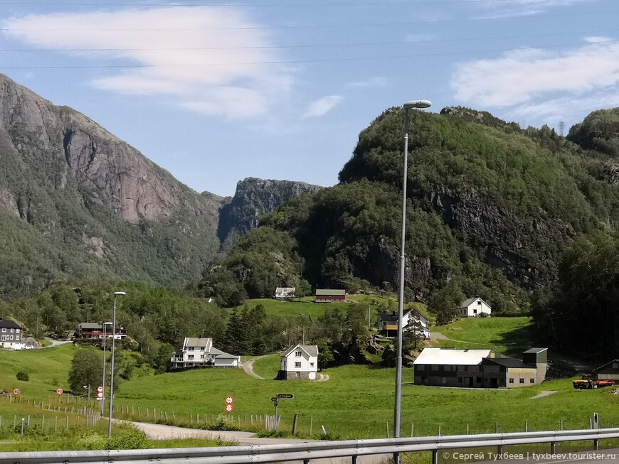 Путешествие в Норвегию. День 4. Берген, овечки и Согнефьорд