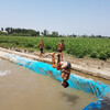 ©Aziz Khalmuradov Дети купаются в арыке неподалёку от города Риштан.