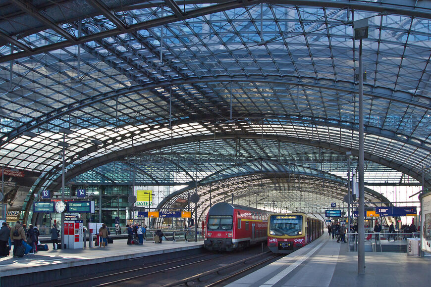 Центральный вокзал Берлина