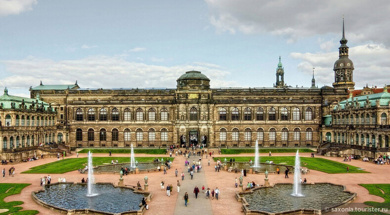 Открытие обновленной Дрезденской картинной галереи 2020