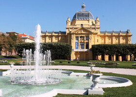 Музей (павильон) искусств в Загребе 
