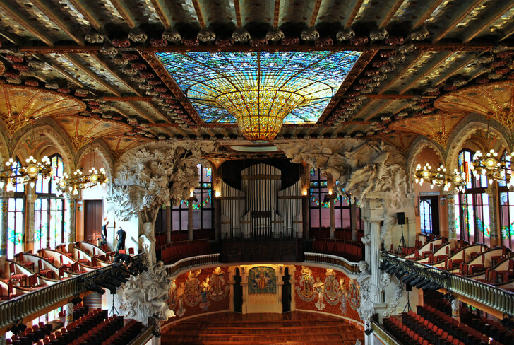 Дворец каталонской музыки