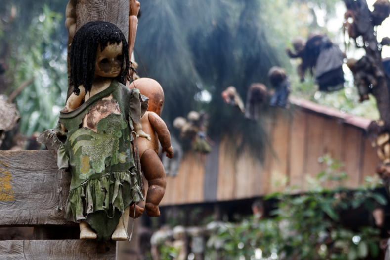 Заброшенный остров кукол: фото самого жуткого места на планете, пропитанного страшными легендами