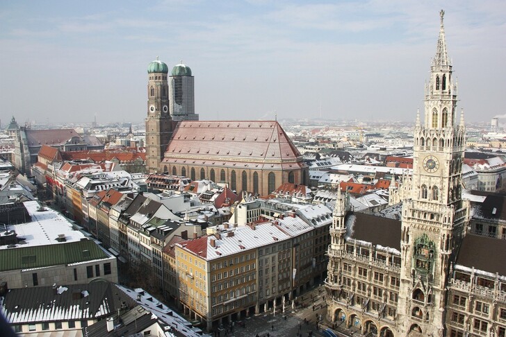 Мюнхен зимой