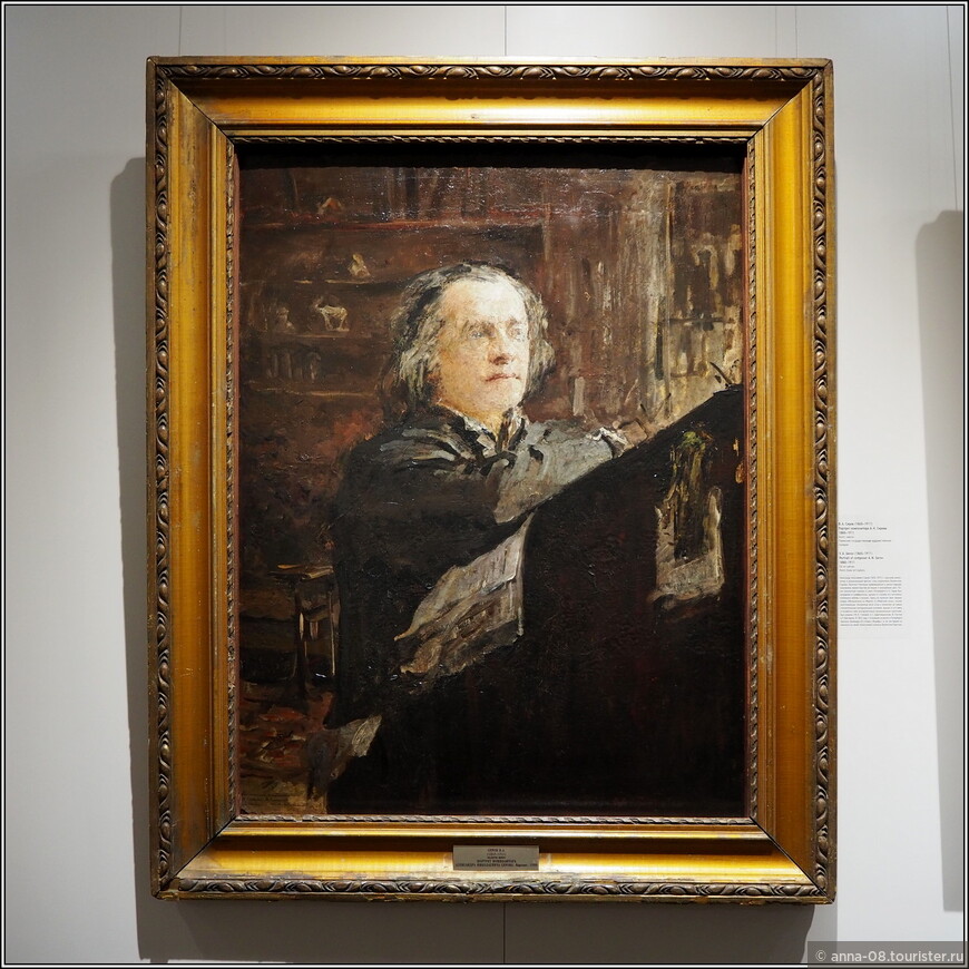 В.А. Серов «Портрет композитора А.Н. Серова», 1880-1911 Пермская государственная художественная галерея. Это отец художника.