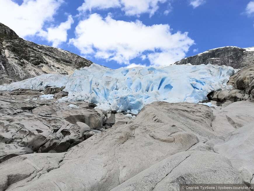 Путешествие в Норвегию. День 6. Ледник Nigardsbreen