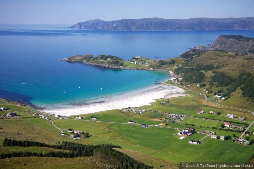 Путешествие в Норвегию. День 7. Пляж, фьорды, Briksdalsbreen и неповторимые пейзажи
