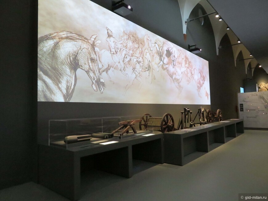 Самая большая в мире экспозиция, посвященная Леонардо да Винчи