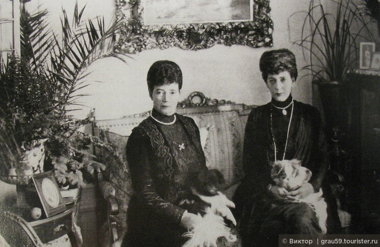 Мария Федоровна и королева-мать Александра в Дании (фото из Интернета)