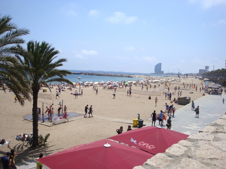 Пляж Барселонета 