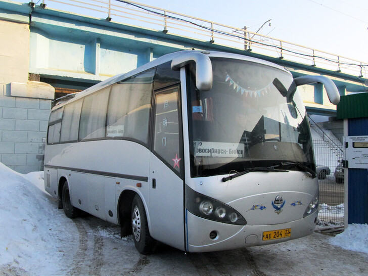 Автобус Новосибирск — Бийск