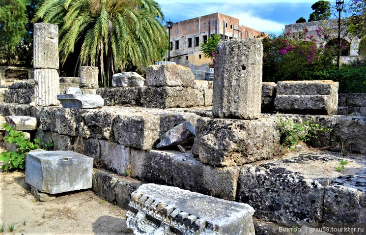 Причудливое переплетение нитей истории Старого города Родоса 