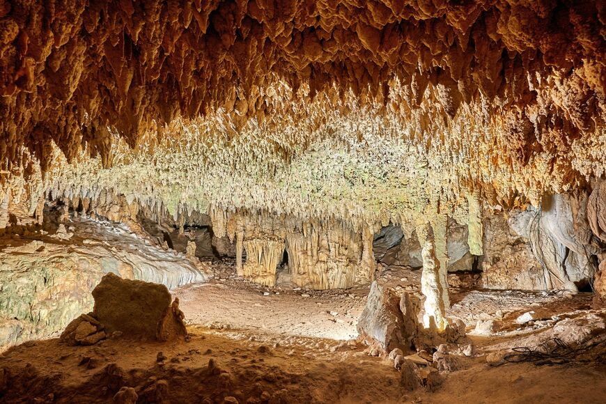 Одна из пещер