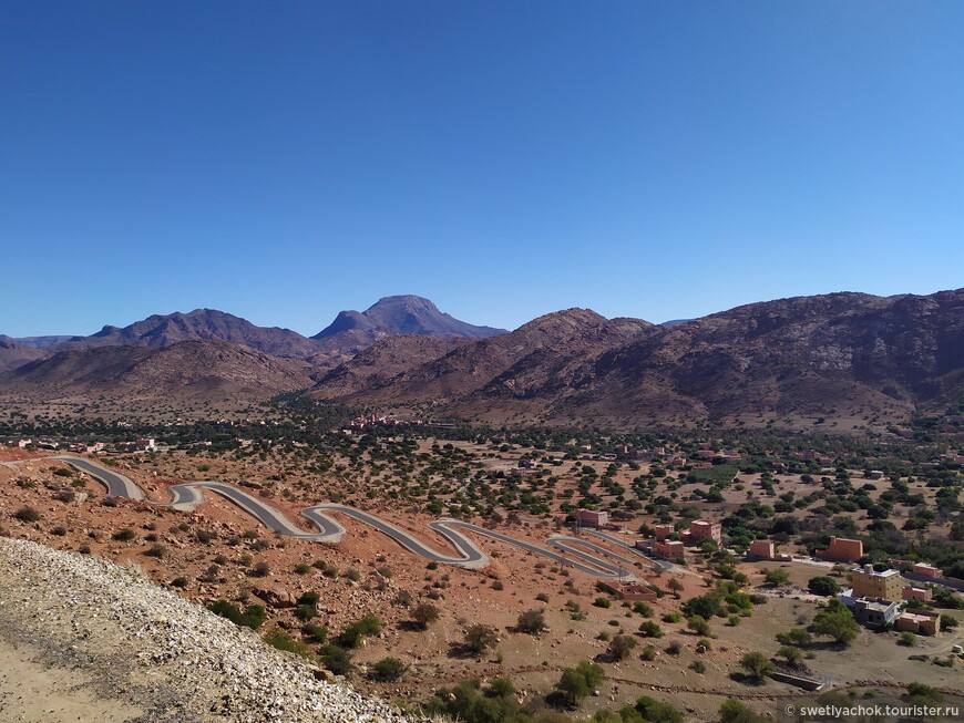 Поход в труднодоступную горную марокканскую деревушку