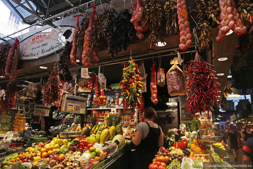 Гурманский рай. Рынок Бокерия в Барселоне