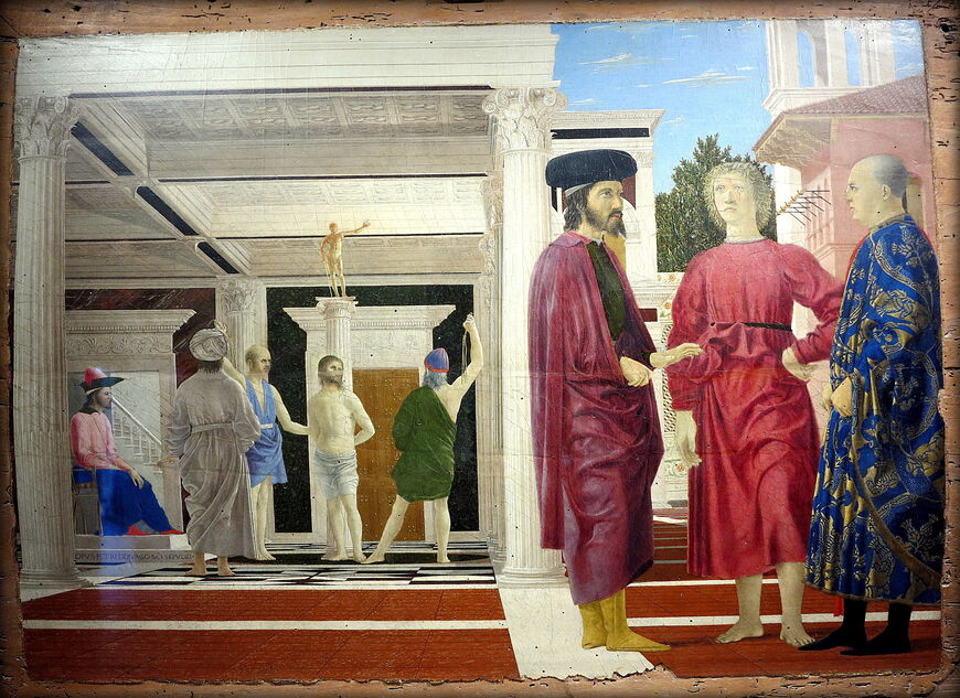 «Бичевание Христа» работы Пьеро делла Франческа