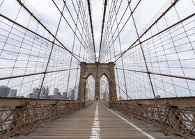 Нью-Йорк без туристов, часть 2 - Бруклинский мост, DUMBO