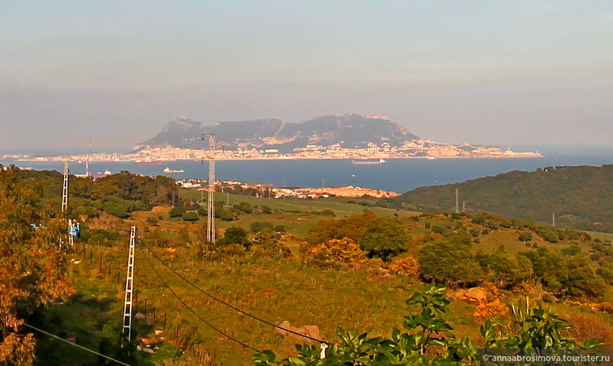 Вид на Гибралтар