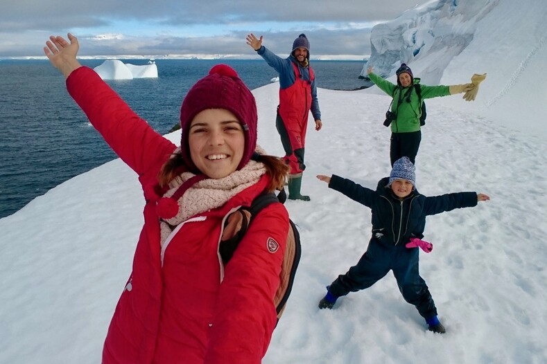 В Антарктиду на парусной яхте с детьми