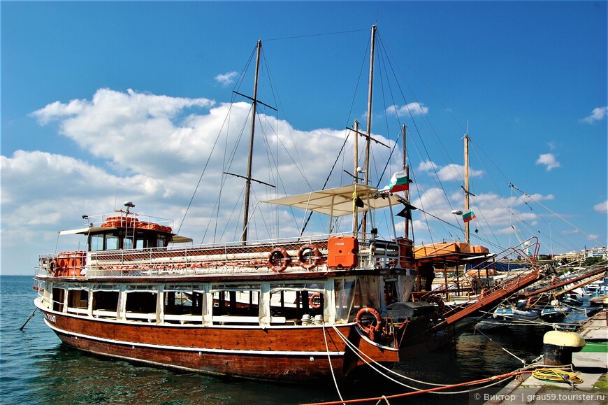 Старый Несебр. Рыбацкий город в море 