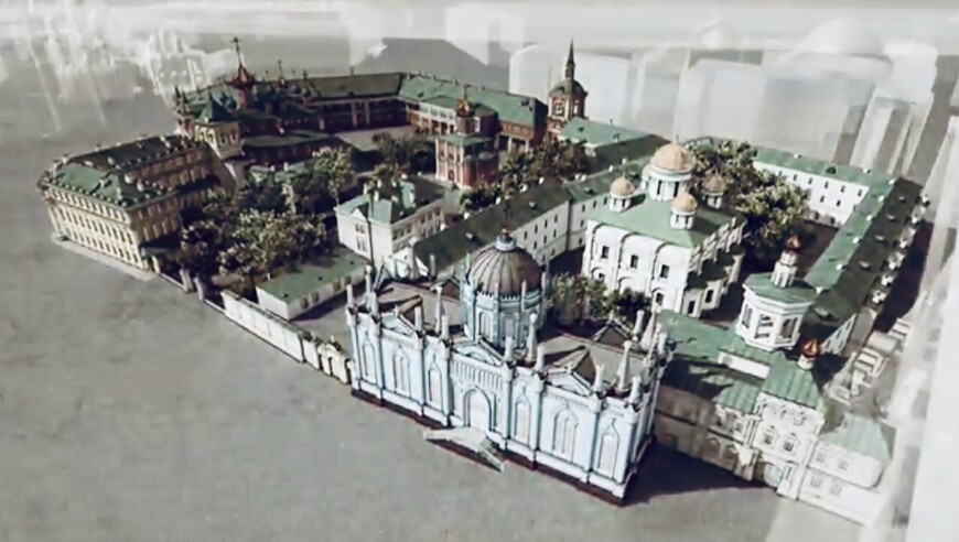 Оплакивание неоготического храма в Московском Кремле